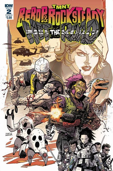 Teenage Mutant Ninja Turtles BeBop Rocksteady Hit the Road (2018) #2 (Cover B Weaver)