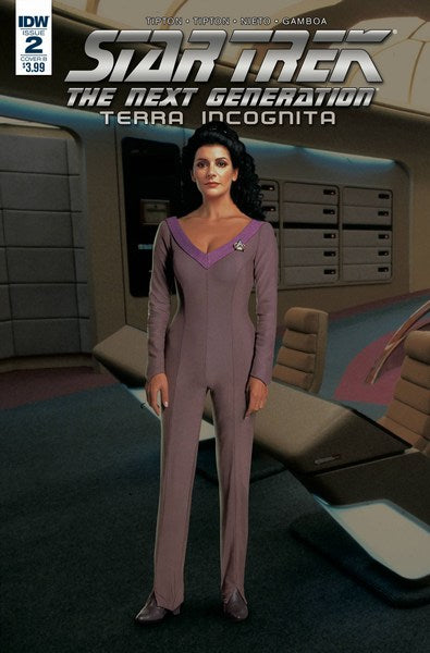 Star Trek The Next Generation Terra Incognita (2018) #2 (Cover B Photo)