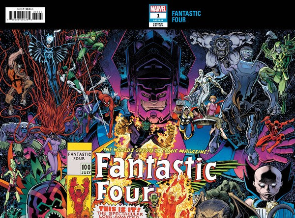 Fantastic Four (2018) #1 (Art Adams Connecting Wraparound Var)