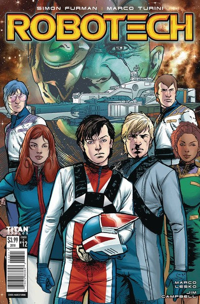 Robotech (2017) #12 (Cover A Turini)