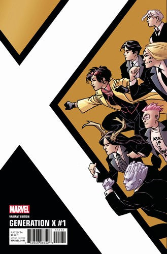 Generation X (2017) #1 (1:10 Kirk Corner Box Variant)