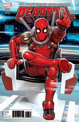 Deadpool (2015) #30 (Nakayama Variant)
