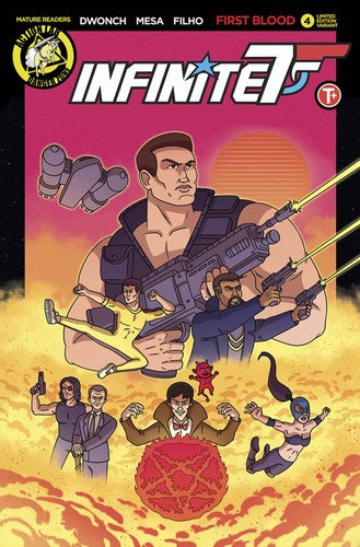 Infinite Seven (2017) #4 (Cover C Eneas)
