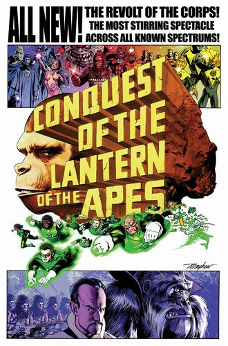 Planet of the Apes Green Lantern (2017) #4 (1:10 Incv Mayhew Movie Variant)