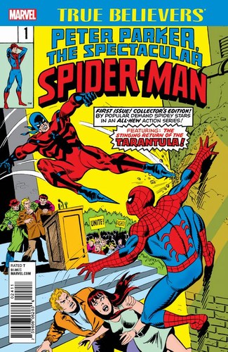 True Believers Peter Parker Spectacular Spider-Man #1 (2017)