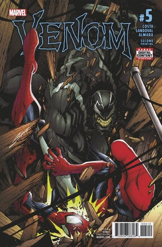 Venom (2016) #5 (2nd Prnt Sandoval Variant)