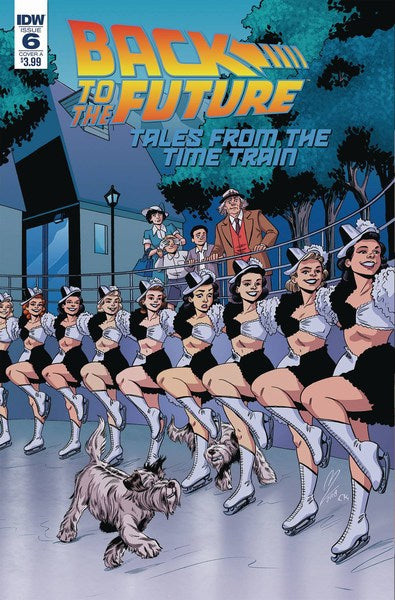 Back to the Future Time Train (2017) #6 (Cover A Levens)