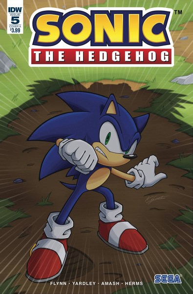 Sonic The Hedgehog (2018) #5 (Cover A Peppers)