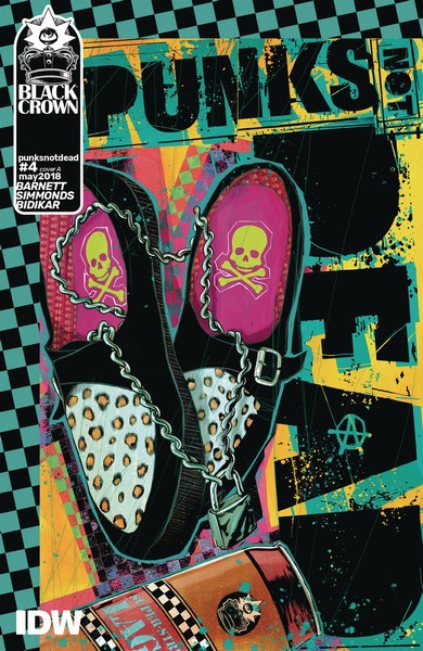 Punks Not Dead (2018) #4 (Cover A Simmonds)