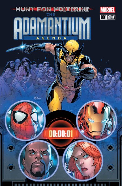 Hunt For Wolverine Adamantium Agenda (2018) #1 (Silva Variant)