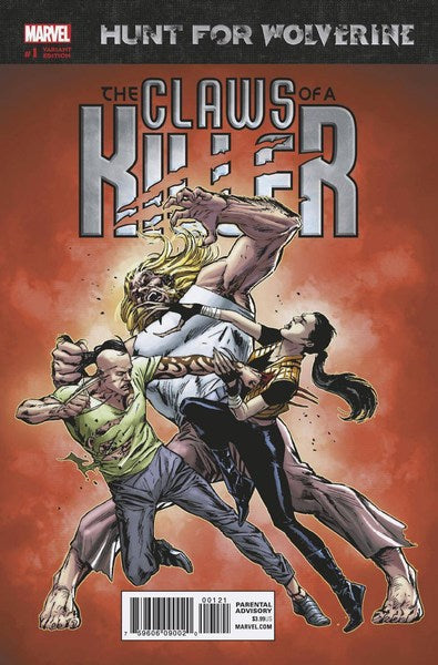 Hunt For Wolverine Claws of Killer (2018) #1 (Guice Variant)
