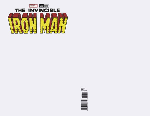 Invincible Iron Man (2017) #600 (Blank Var Leg)