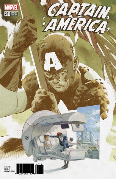 Captain America (2017) #701 (Tedesco Connecting Variant)