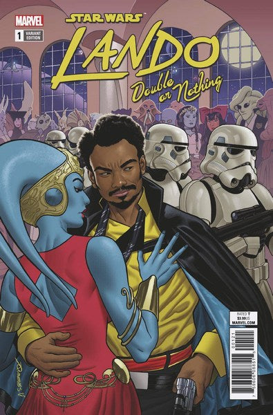 Star Wars Lando Double or Nothing (2018) #1 (1:25 Quinones Variant)