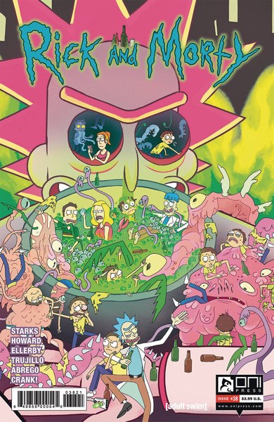 Rick & Morty (2015) #38 (Cover B Scott Variant)
