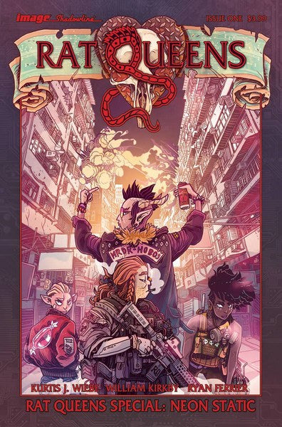 Rat Queens Special Neon Static (2018) #