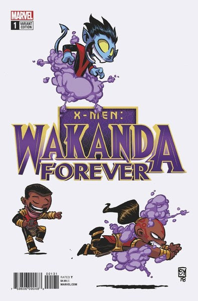 Wakanda Forever X-Men (2018) #1 (Young Variant)