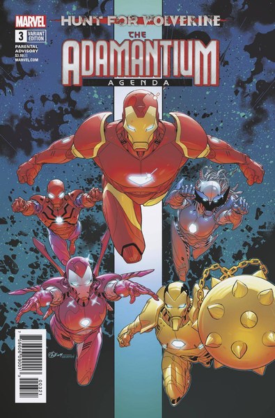 Hunt For Wolverine Adamantium Agenda (2018) #3 (Silva Variant)