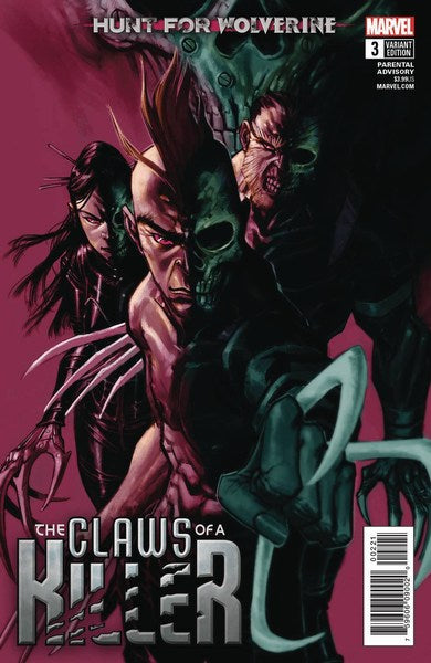 Hunt For Wolverine Claws of Killer (2018) #3 (Guice Variant)