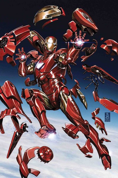 Tony Stark Iron Man (2018) #2 (1:25 Brooks Variant)