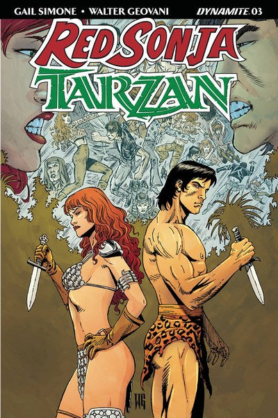 Red Sonja Tarzan (2018) #3 (Cover B Geovani)