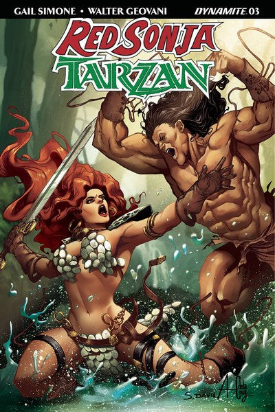 Red Sonja Tarzan (2018) #3 (Cover C Davila)
