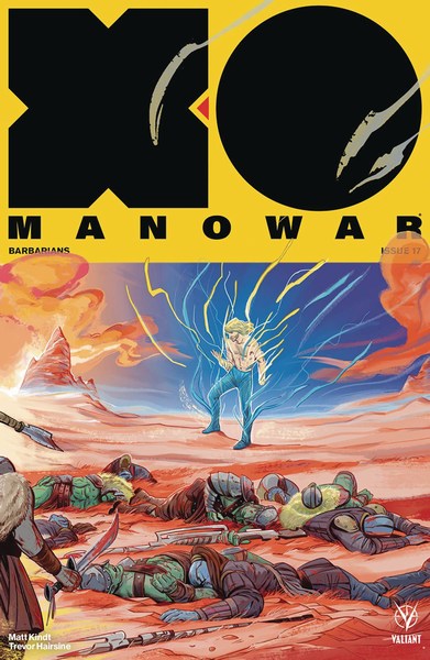 X-O Manowar (2017) #17 (Cover C 1:20 Variant Interlocking Fish)