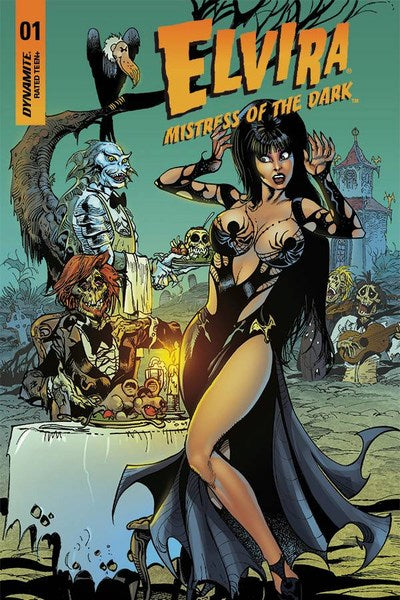 Elvira Mistress of the Dark (2018) #1 (Roberto Castro Cover)