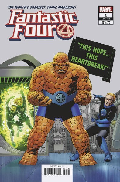 Fantastic Four (2018) #1 (Cassaday Variant)