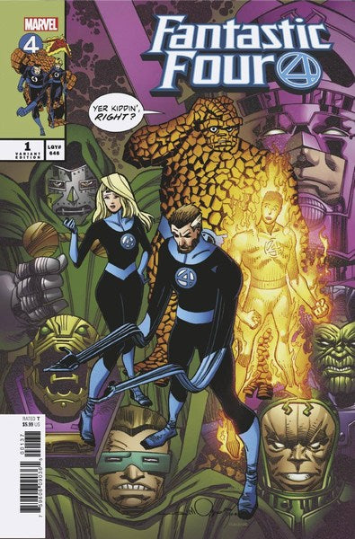 Fantastic Four (2018) #1 (Simonson Variant)