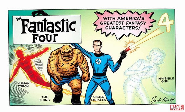 Fantastic Four (2018) #1 (Kirby Hidden Gem Variant)