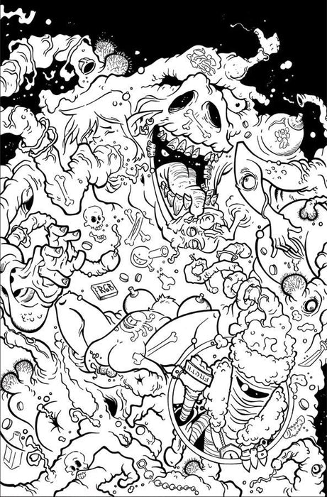 MURDER HOBO CHAOTIC NEUTRAL #2 (OF 4) WEBSTORE EXCLUSIVE SKETCH/COLORING COVER