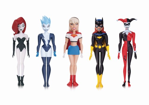 Batman The Animated Series New Batman Adventures Girls Night Out Action Figure 5-Pack