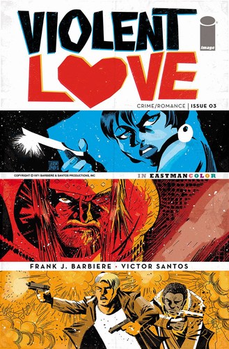 Violent Love (2016) #3 (Cover B Santos)