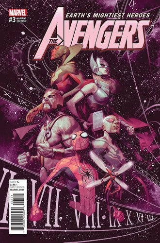 Avengers (2016) #3 (1:25 Tedesco Variant)