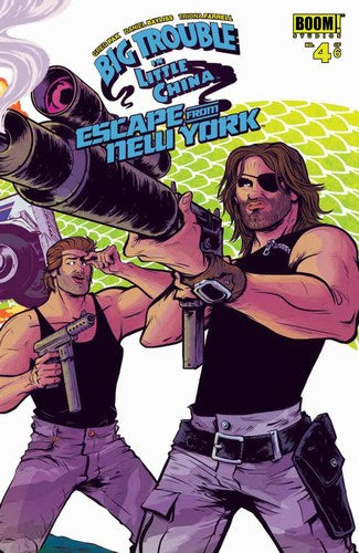 Big Trouble in Little China Escape From New York (2016) #4 (Wraparound Cover)