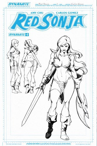 Red Sonja (2016) #2 (Unique Artboard Variant)