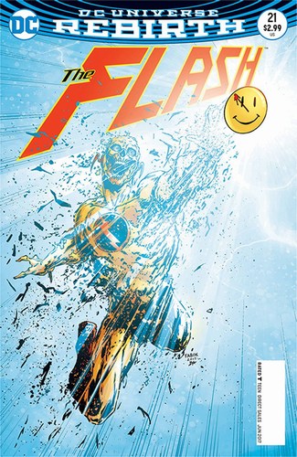 Flash (2016) #21 Variant Jason Fabok Non-Lenticular Cover