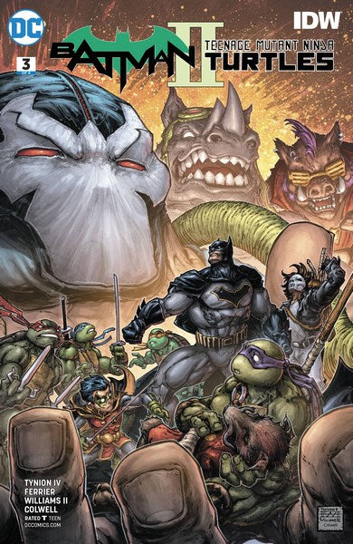 Batman Teenage Mutant Ninja Turtles II (2017) #3