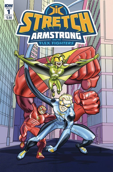 Stretch Armstrong & Flex Fighters (2018) #1 (Cover A Amancio)
