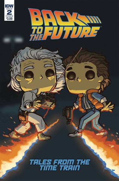 Back to the Future Time Train (2017) #2 (Cover B Funko Wolfe)