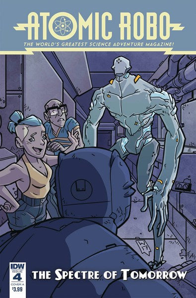 Atomic Robo Spectre of Tomorrow (2017) #4 (Cover A Wegener)