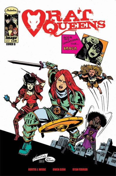 Rat Queens (2017) #7 (Cover B Valentino & Gieni)