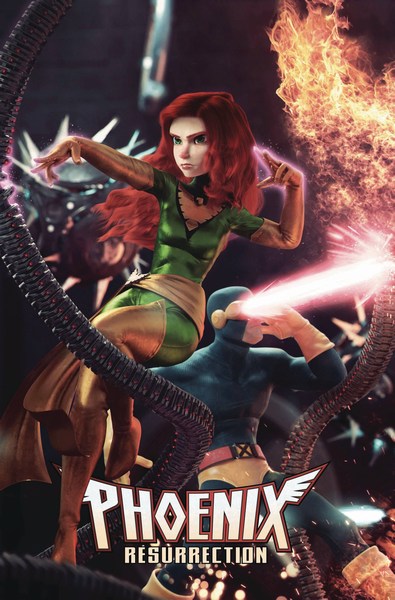 Phoenix Resurrection Return of Jean Grey (2017) #4 (Hugo Connecting Var Leg)