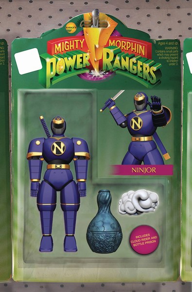 Mighty Morphin Power Rangers (2016) #23 (Unlockable Action Figure Variant)