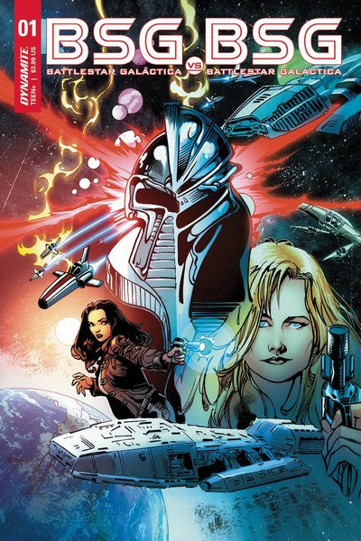 BSG Vs BSG (2018) #1 (Cover H Castro Cylon Front Split)
