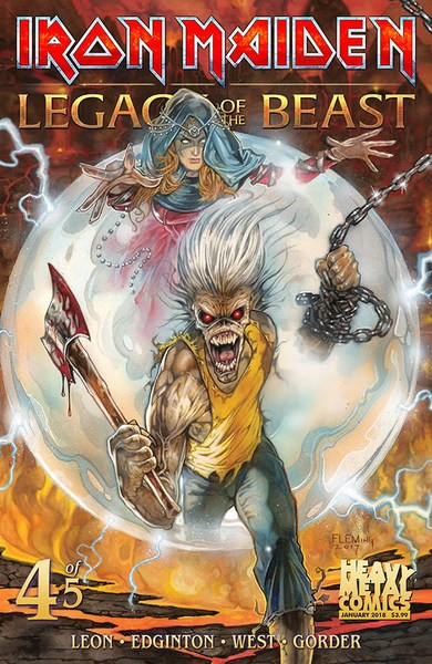 Iron Maiden Legacy of the Best (2017) #4 (Cover A Casas)