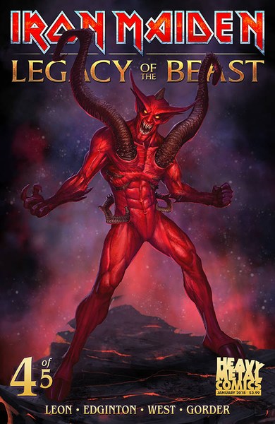 Iron Maiden Legacy of the Best (2017) #4 (Cover B Tbd)
