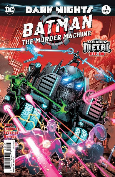 Batman The Murder Machine (2017) #1 (3rd Print)