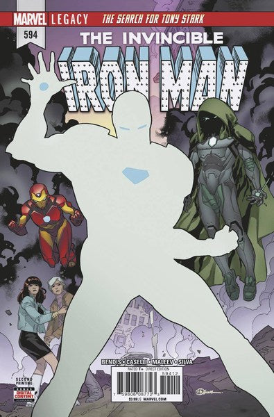 Invincible Iron Man (2017) #594 (2nd Print Maleev Variant)